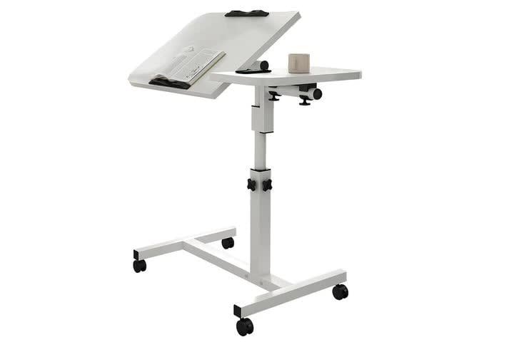 Стол на колесах приставной DASH-64200 с регулировкой высоты для ноутбука 60х40х59-89 см (33029332)