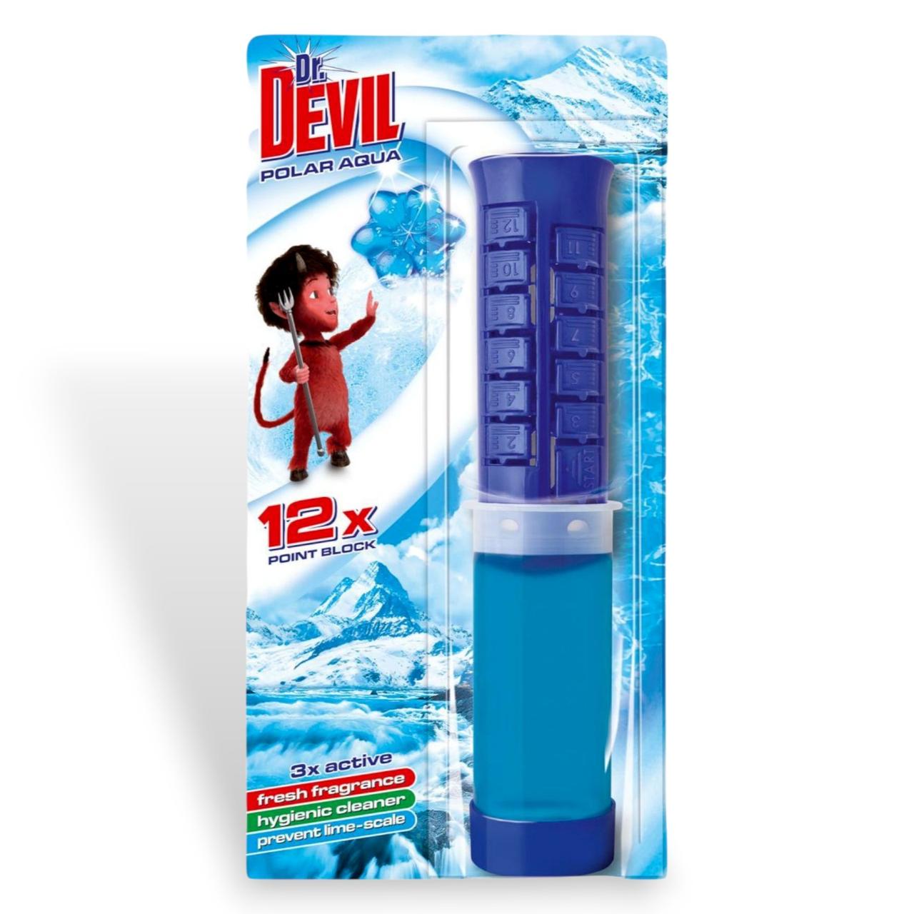 Блок туалетний точковий Dr. Devil Полярна вода 75 мл