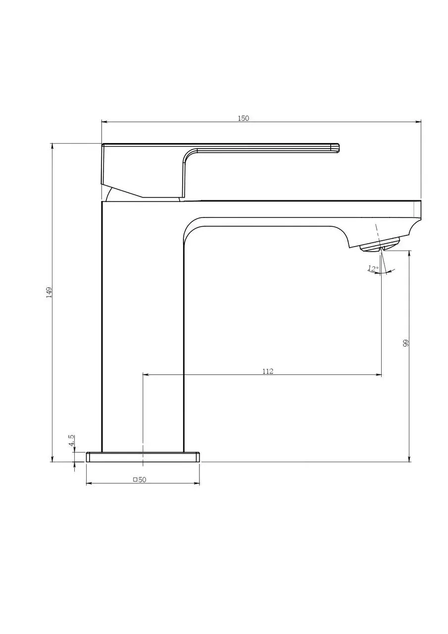 Змішувач для умивальника Perla Robin Білий (PBZ6203W) - фото 2 Змішувач для умивальника Perla Robin Білий (PBZ6203W) - фото 2