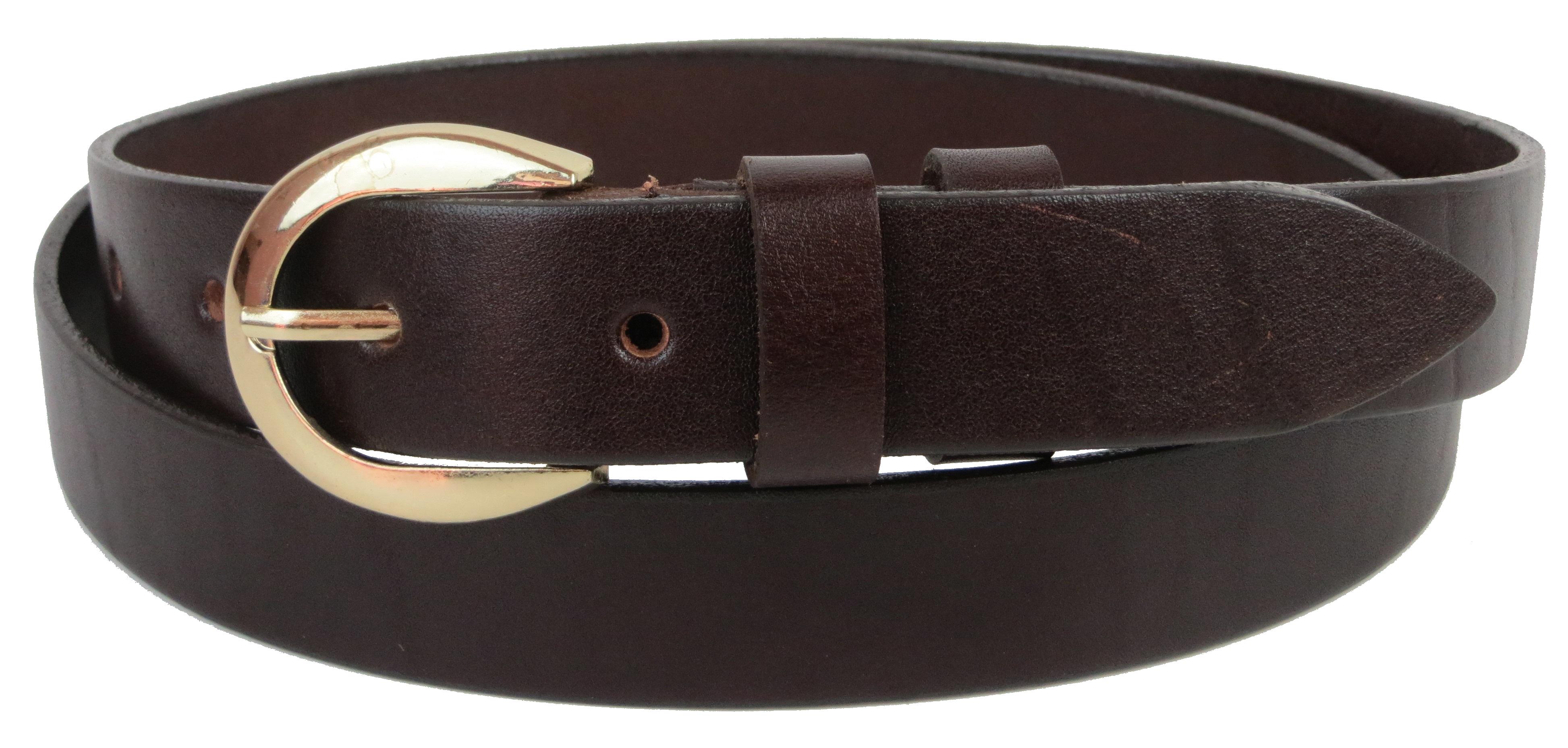 Женский ремень Skipper кожаный Коричневый (1414-30)