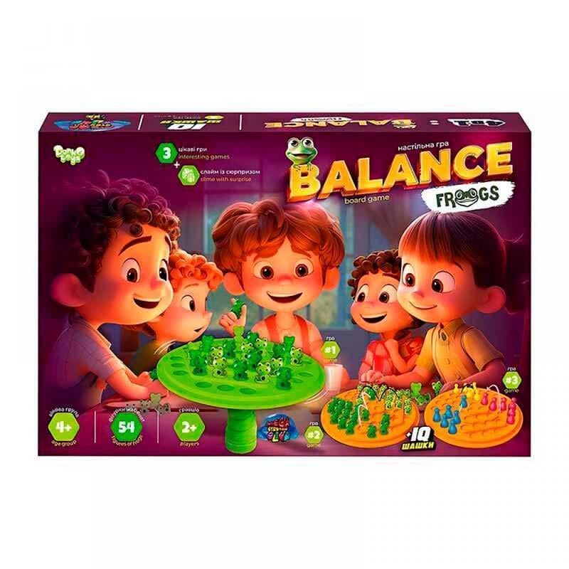 Настольная игра развивающая Balance Frogs BalF-01 (31155608) Настольная игра развивающая Balance Frogs BalF-01 (31155608)
