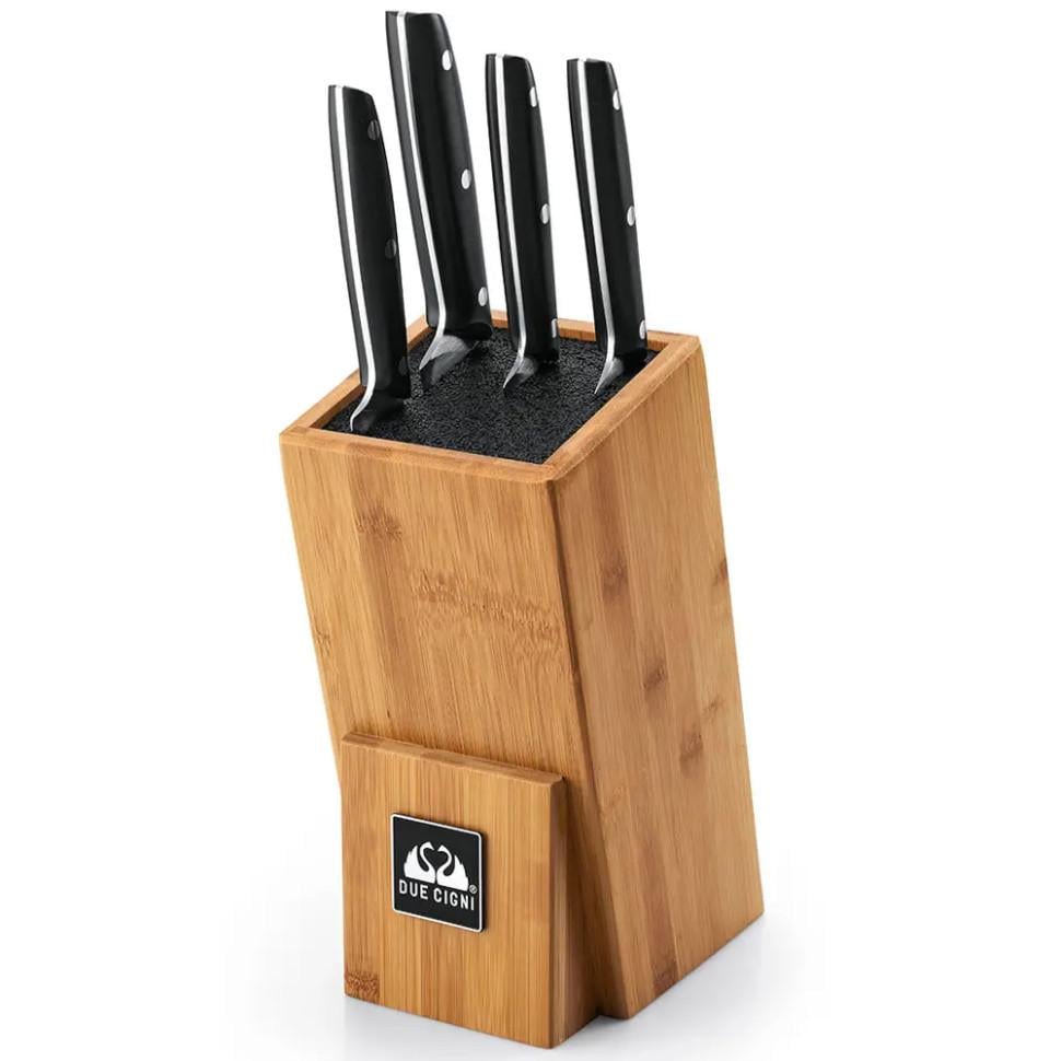 Підставка для ножів універсальна Due Cigni Wooden Бамбук (90409) - фото 3