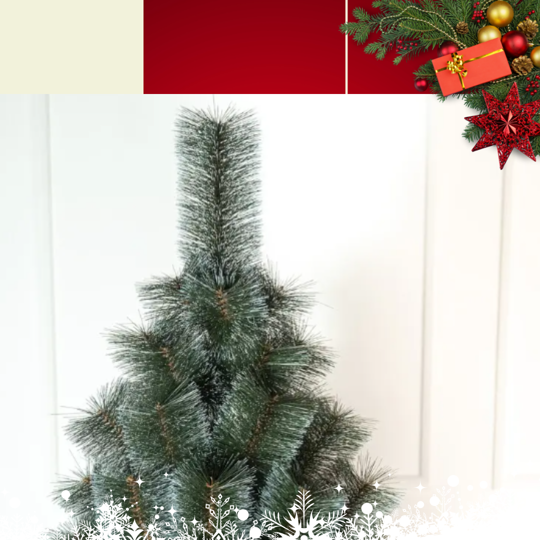 Штучна сосна YaLINKA K15 150 см Білий (90534614) - фото 9