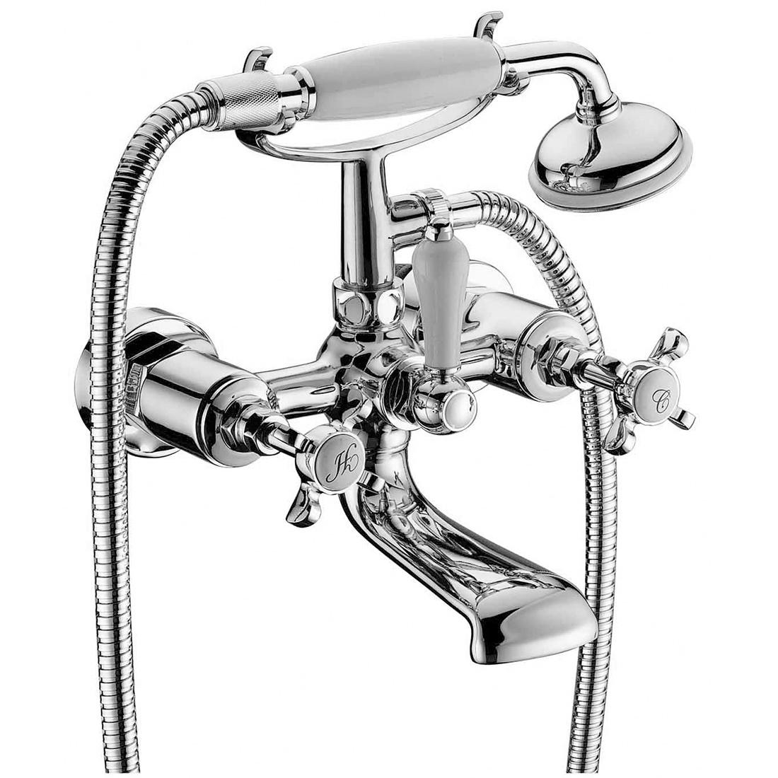 Смеситель для ванны Imprese CUTHNA 10280 stribro двухвентильный Хром (159076)