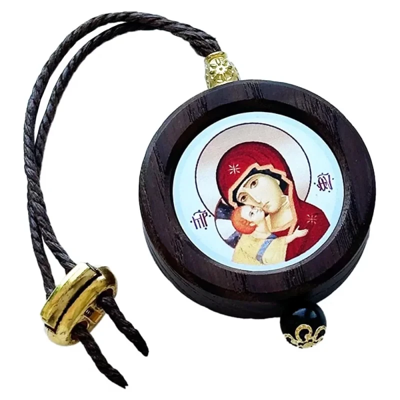 Икона автомобильная Богородица Владимирская с ароматом Si (30557504)