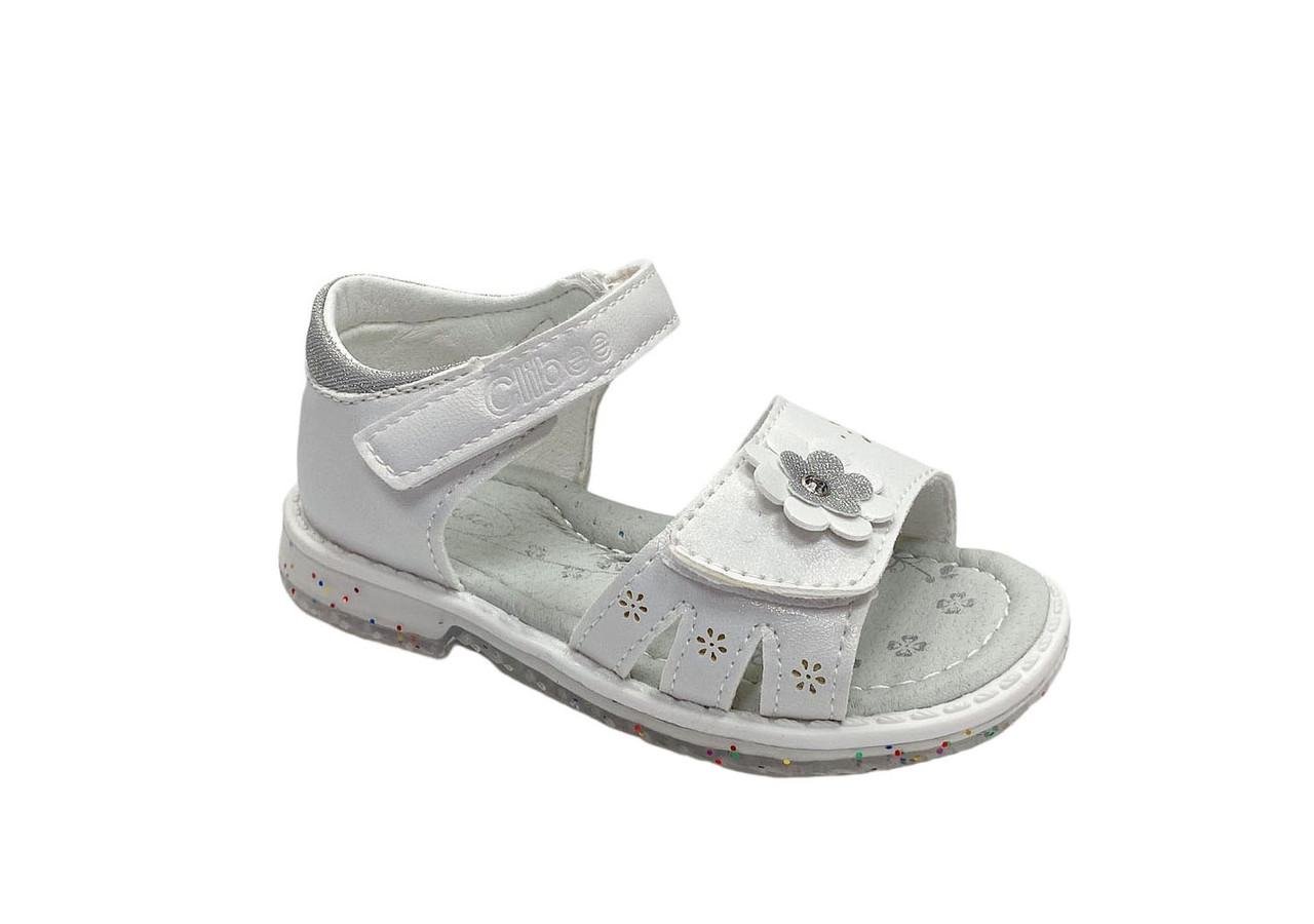 Босоножки для девочек Clibee AA27575/23 р. 23 Белый