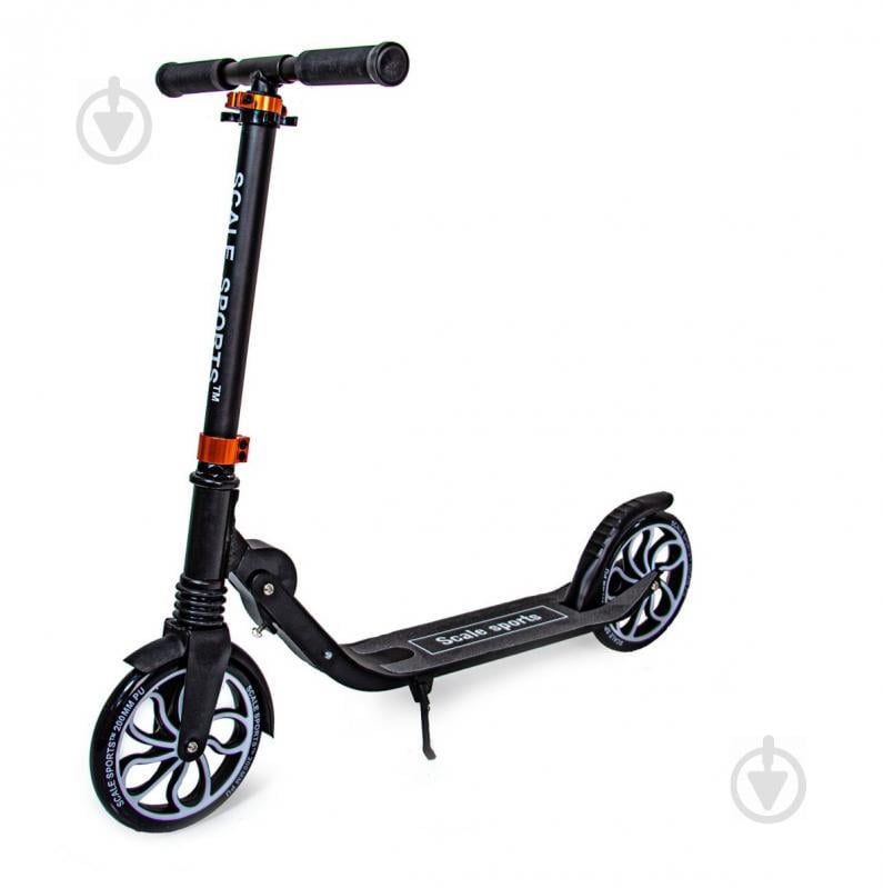 Двухколесный самокат Scale Sports Wild Black (складная конструкция) 1332012981 Двухколесный самокат Scale Sports Wild Black (складная конструкция) 1332012981