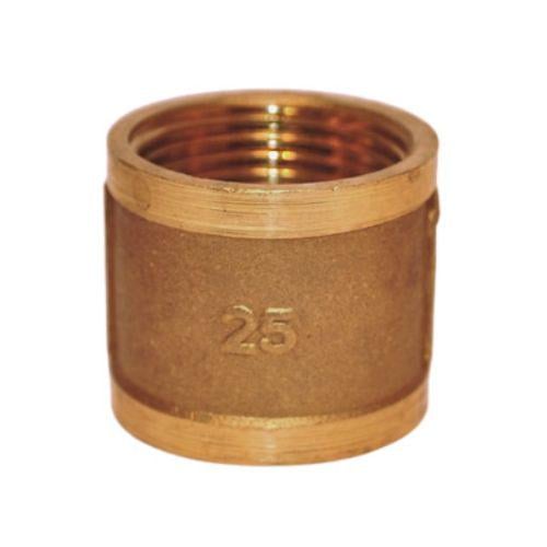 Муфта соединительная Lexline К.0303-В 1" ВВ усиленная латунь - фото 2 Муфта соединительная Lexline К.0303-В 1" ВВ усиленная латунь - фото 2