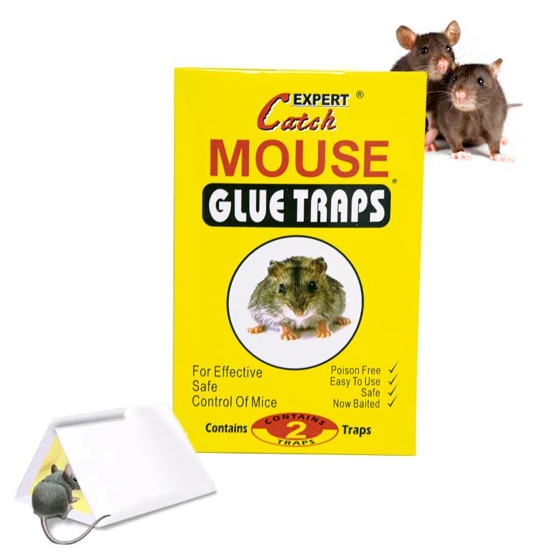 Клейова пастка для мишей Catch Expert Mouse glue traps 2 листи 13х18 см (1009058-Other) - фото 5