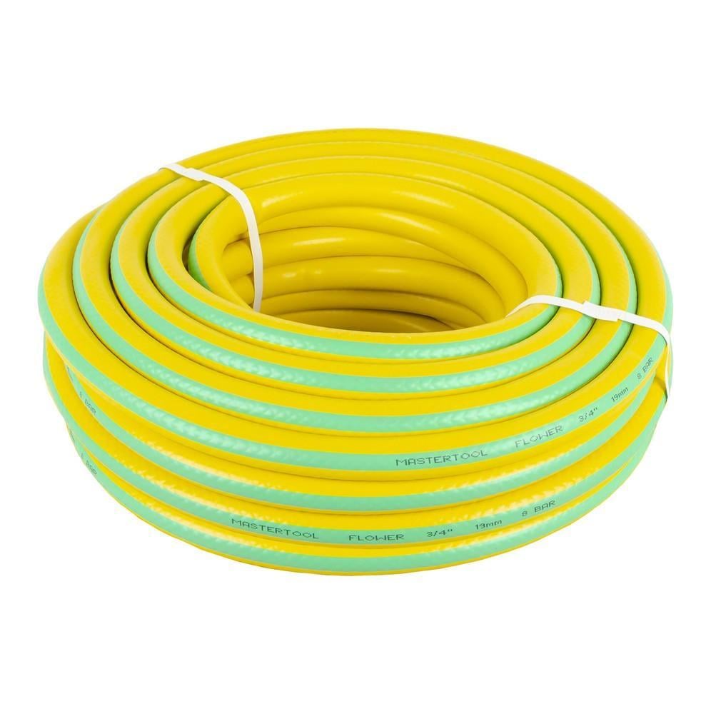 Шланг садовый для полива FLOWER 3/4 20 м Желтый (92-1041) - фото 1 Шланг садовый для полива FLOWER 3/4 20 м Желтый (92-1041) - фото 1