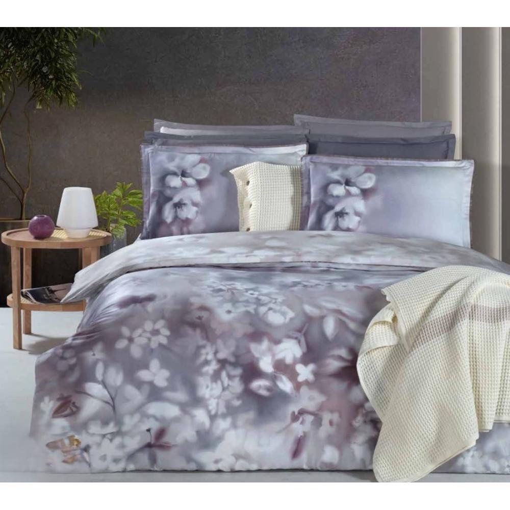 Комплект постельного белья Sarev Inova lila сатин делюкс 300ТС евро (2000022283198)