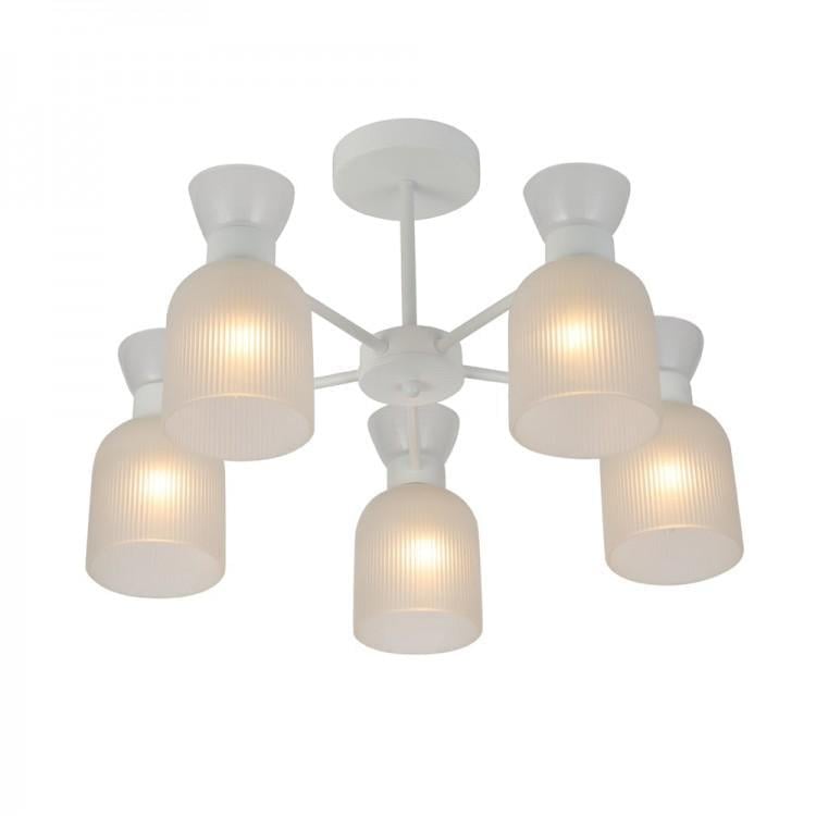 Люстра потолочная накладная ARDERO BL1650 SHARLOTT под лампу Белый (27712617)