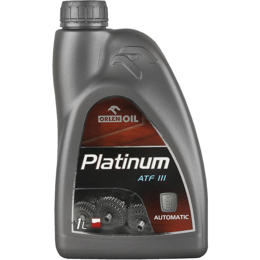 Трансмісійно-гідравлічна олива Orlen Oil Platinum GEAR ATF III 1 л (700001647м)
