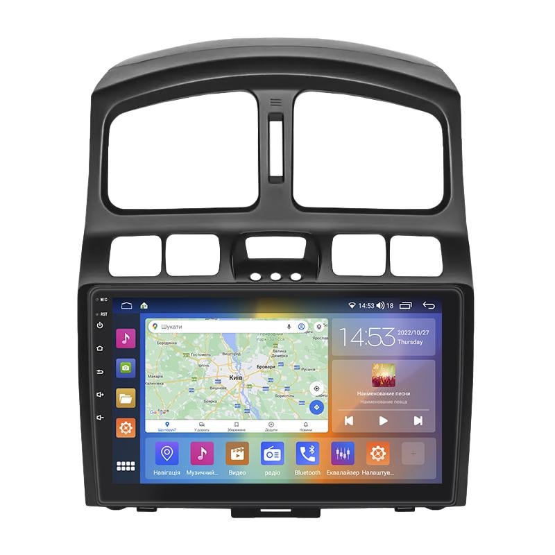 Штатная магнитола Lesko для Hyundai Santa Fe I 2000-2012 экран 9" 4/64Gb CarPlay 4G Wi-Fi GPS Prime Штатная магнитола Lesko для Hyundai Santa Fe I 2000-2012 экран 9" 4/64Gb CarPlay 4G Wi-Fi GPS Prime