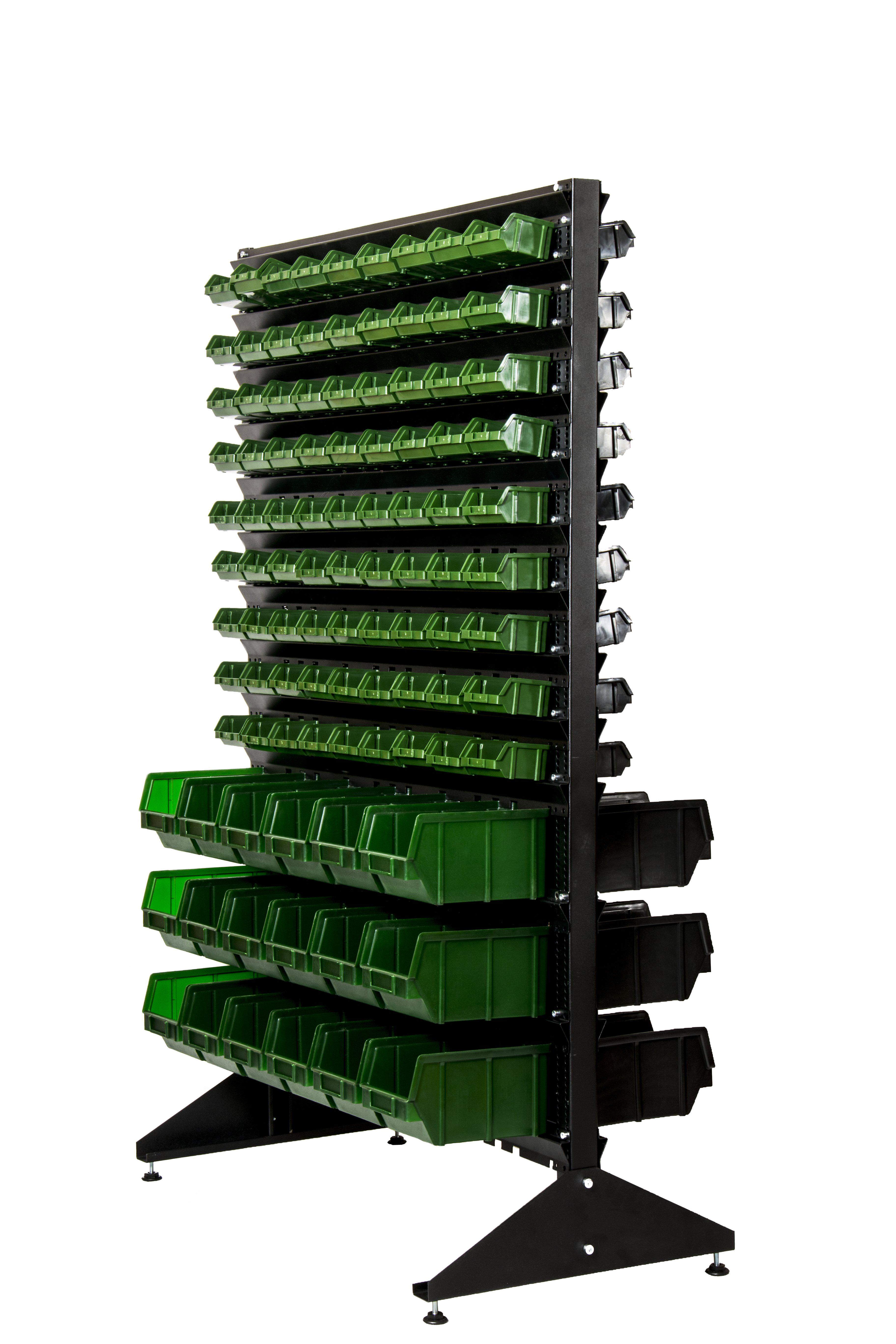 Стелаж метизний із ящиками двосторонній (1012) - фото 7 Стелаж метизний із ящиками двосторонній (1012) - фото 7