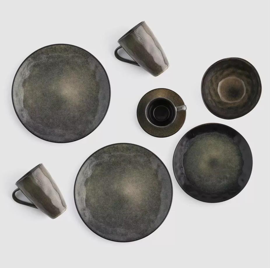 Тарелка обеденная DUKA SKOG MIST 28 см Градиент (1218013) - фото 6 Тарелка обеденная DUKA SKOG MIST 28 см Градиент (1218013) - фото 6