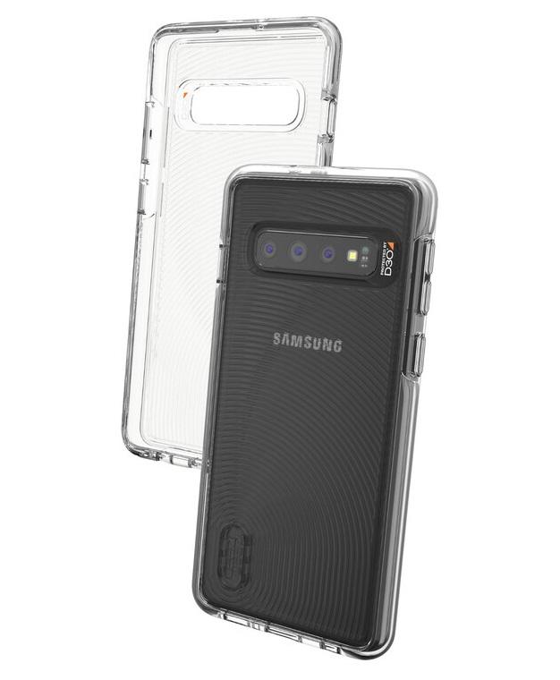 Чехол прозрачный противоударный GEAR4 Battersea D3O Clear для Samsung Galaxy S10e