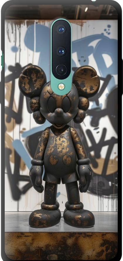 Чехол на OnePlus 8 Bronze kaws v2 (6098b-1902-42517)