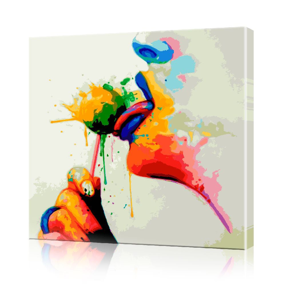 Картина за номерами ArtSale Чупа-чупс PBN0013 30х30 см