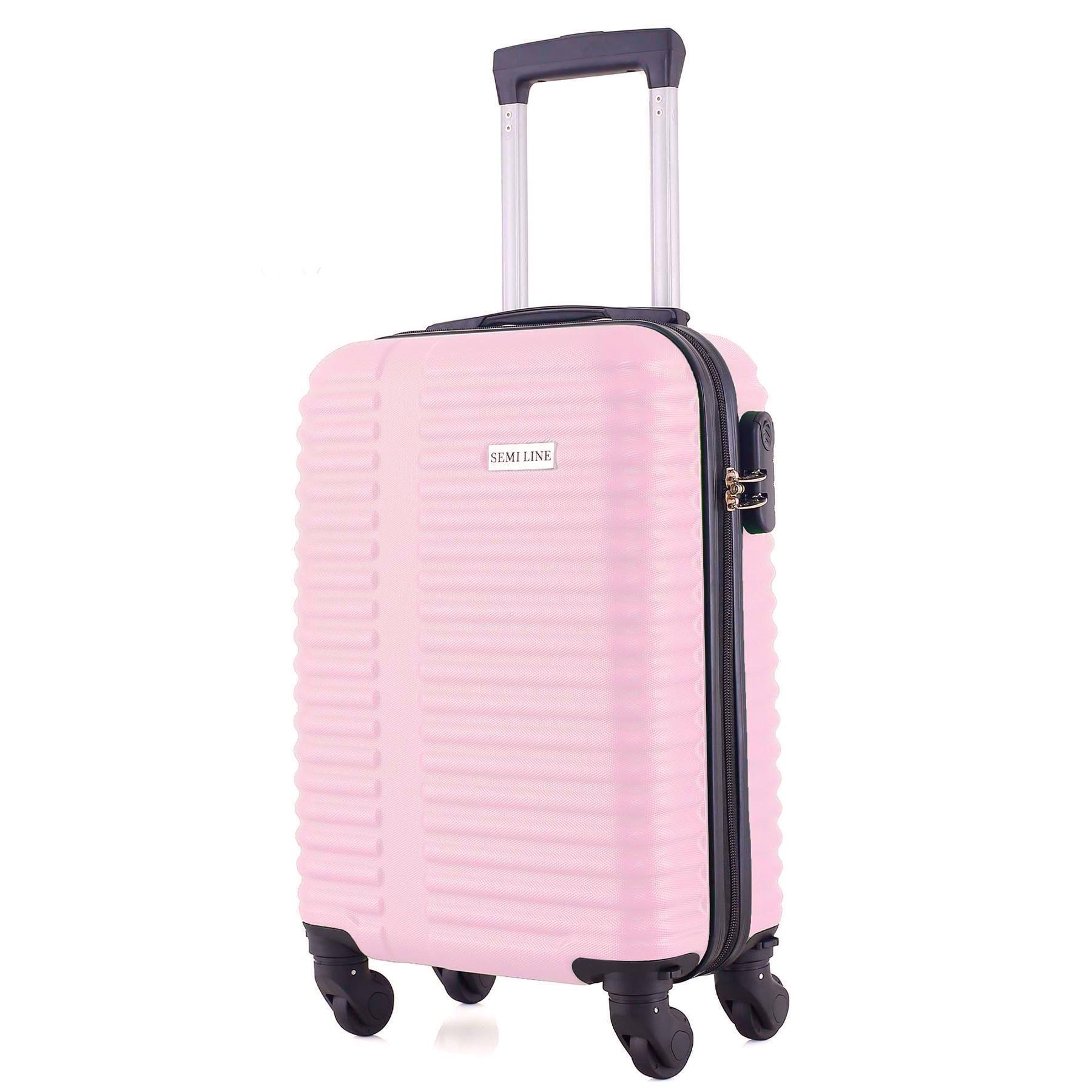 Чемодан SEMI LINE 18" S Pink Cream (T5573-1)