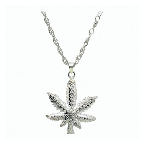 Кулон на цепочке Конопля SETA Decor 16-410-3