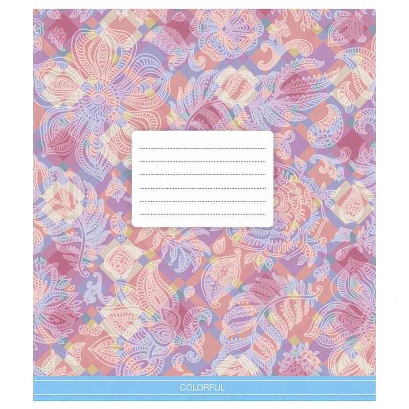 Школьная тетрадь в линейку Школярик 24 л. Разноцветный (NB-286-Z-516)