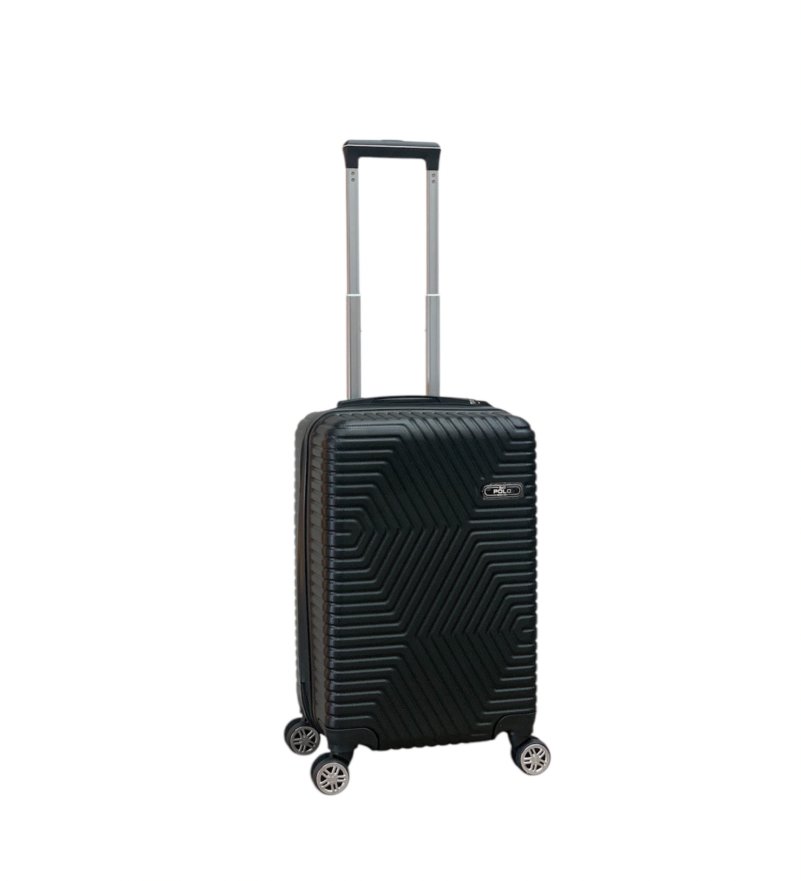 Валіза Polo ПК001-S полікарбонат на 4-х подвійних колесах маленька S 50 л Чорний - фото 1 Валіза Polo ПК001-S полікарбонат на 4-х подвійних колесах маленька S 50 л Чорний - фото 1