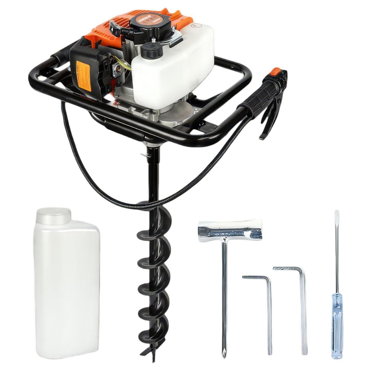 Бур бензиновый со шнеком 100 мм ASSUR ASR741/МК, 1700W (33702607)