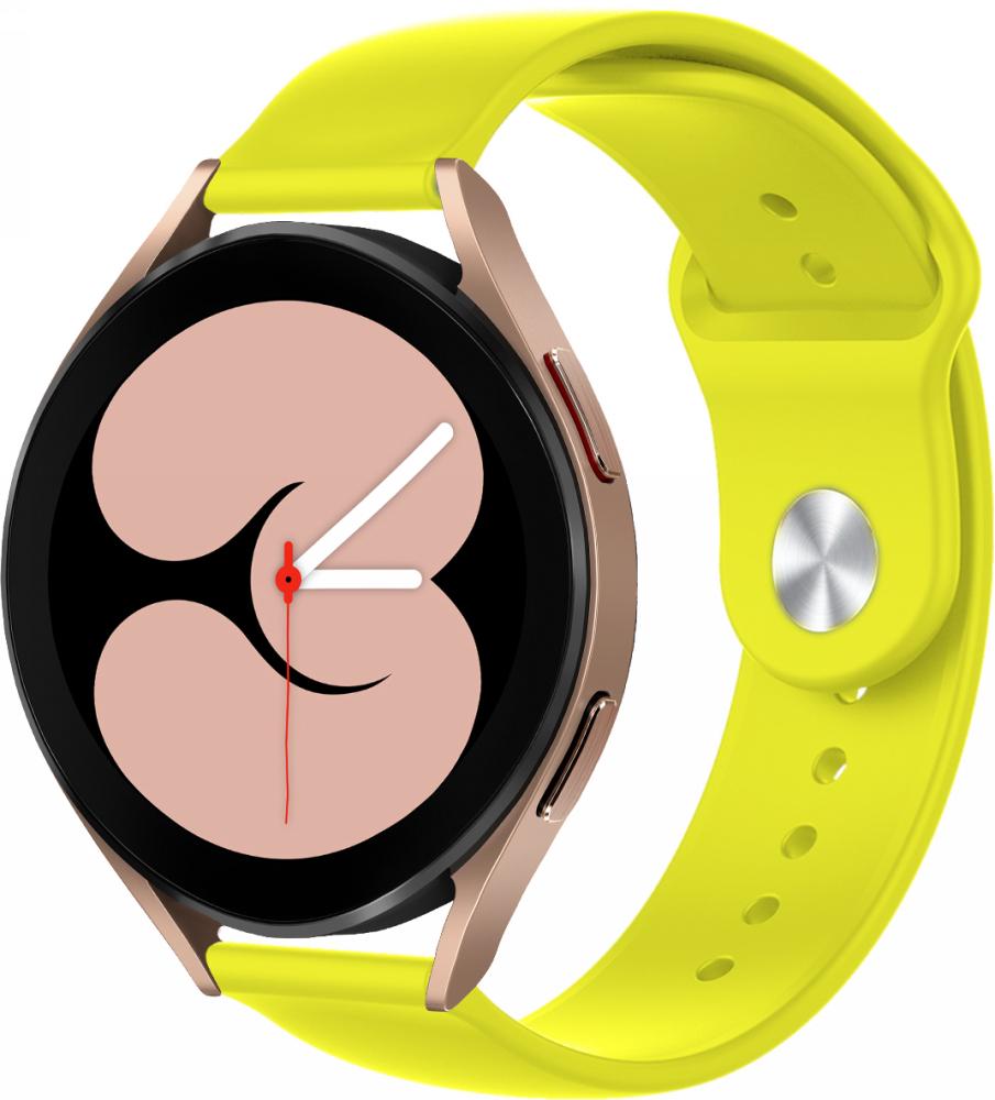 Ремешок Base для Galaxy Watch 4 40 мм Yellow (22998) - фото 1