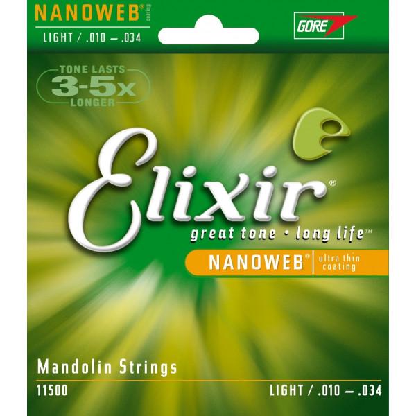 Комплект струн Elixir Mandolin PolyWeb Light (Mand L 010)