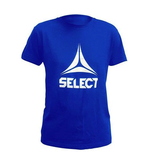 Футболка Select T-Shirt Basic with big Select logo 2XL Синий (632650-261)
