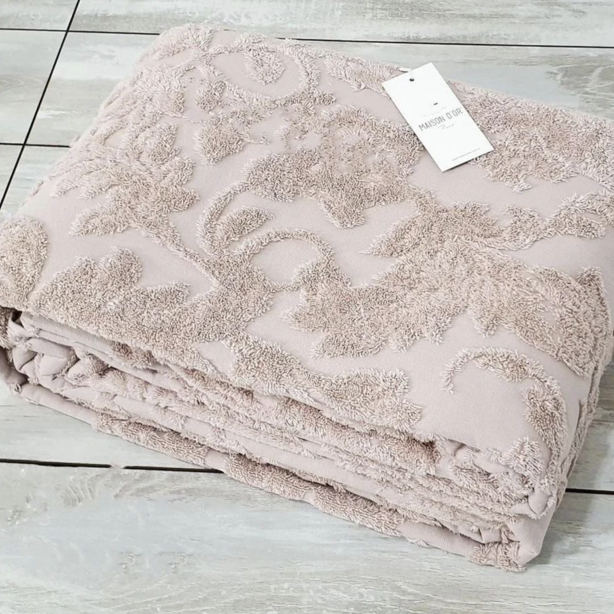 Простынь махровая Maison D'or Sanda полуторная 160x240 см Rose (2000022264859) - фото 1 Простынь махровая Maison D'or Sanda полуторная 160x240 см Rose (2000022264859) - фото 1