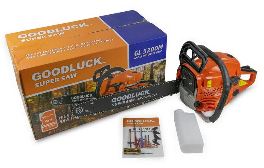 Бензопила GOOD LUCK SUPER GL 5200M - фото 6 Бензопила GOOD LUCK SUPER GL 5200M - фото 6