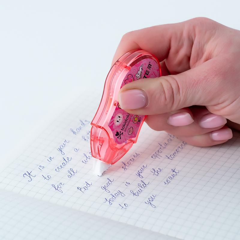 Коректор ленточный с апликатором 5 м 5 мм Бордовый (ТК24-006) - фото 4 Коректор ленточный с апликатором 5 м 5 мм Бордовый (ТК24-006) - фото 4