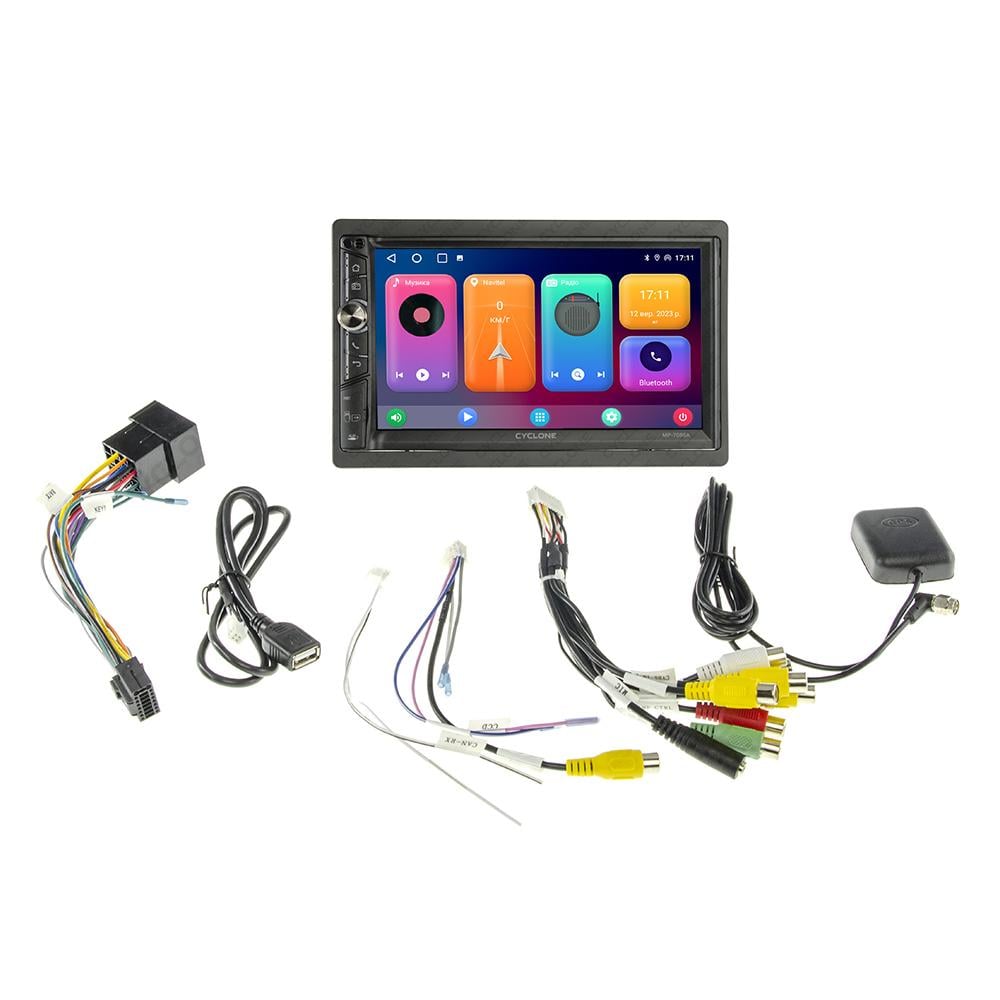 Автомагнитола Cyclone MP-7086A 2Din V3 7" 2/32 Gb - фото 5