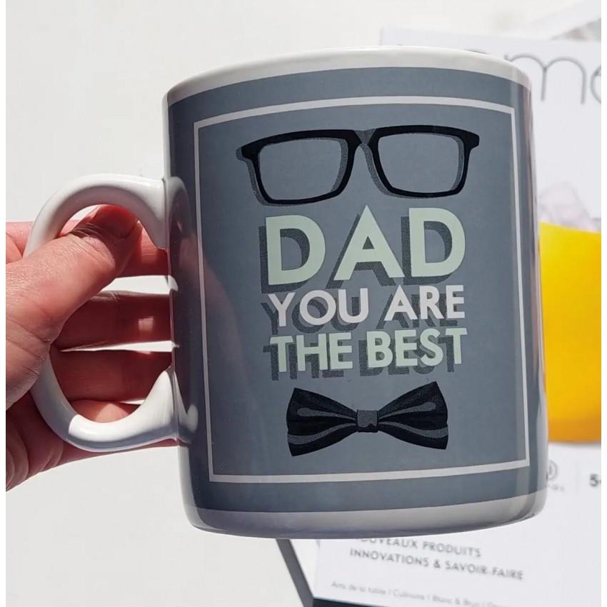 Чашка Olens 102-018 "Dad you are the best" XXL 800 мл - фото 4 Чашка Olens 102-018 "Dad you are the best" XXL 800 мл - фото 4