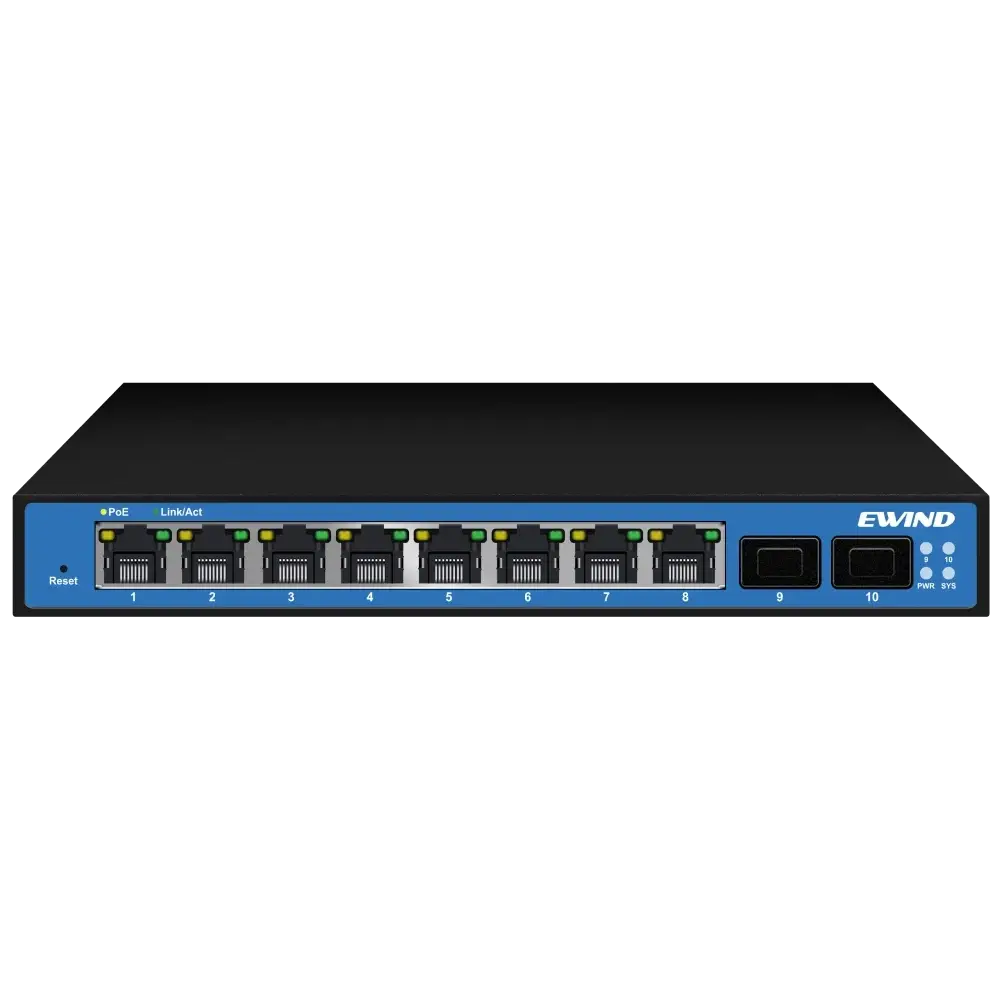 Коммутатор 10 портов управляемый Ewind EW-S2910SM-DP PoE