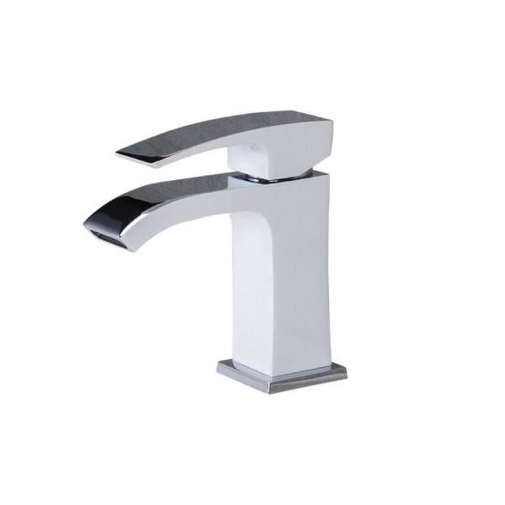 Смеситель для умывальника Gappo G1007-8 Белый/Хром (1033990)