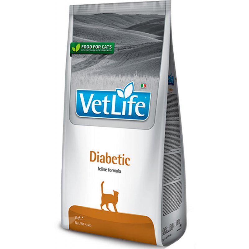 Корм-дієта сухий Farmina Vet Life Natural Diet Cat Diabetic для регулювання рівня глюкози в крові 400 г (25173)