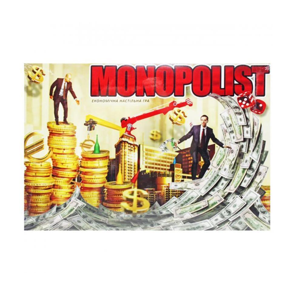 Настільна гра економічна Danko Toys Monopolist SPG08-02-U англ. мовою (RLT33052)