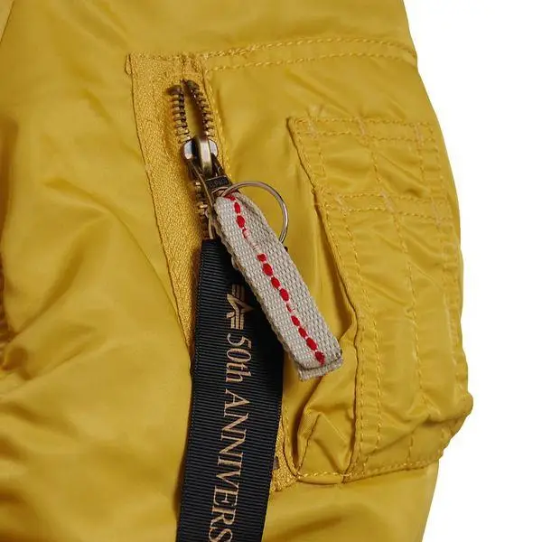 Бомбер Alpha Industries Injector M Yellow (MJI38016C1YM) - фото 4