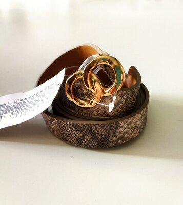 Ремешок женский Women belt 95 см Бежевый