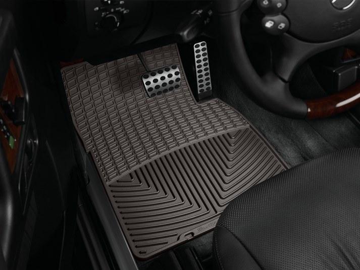 Килимки автомобільні передні гумові WeatherTech W124CO Mercedes G-Class 2002-2018 Коричневий (1319749486) - фото 1