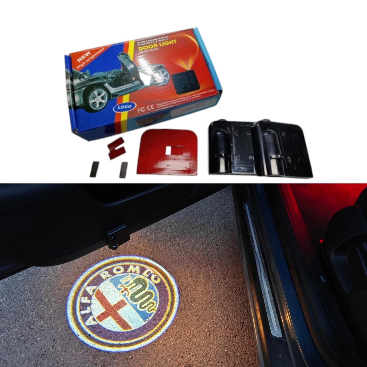 Підсвічування світлодіодне на двері автомобіля з логотипом ALFA ROMEO (2411694212) - фото 2 Підсвічування світлодіодне на двері автомобіля з логотипом ALFA ROMEO (2411694212) - фото 2