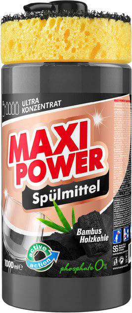Засіб для миття посуду Maxi Power Bambus Holzkohle 1 л (13352515) Засіб для миття посуду Maxi Power Bambus Holzkohle 1 л (13352515)