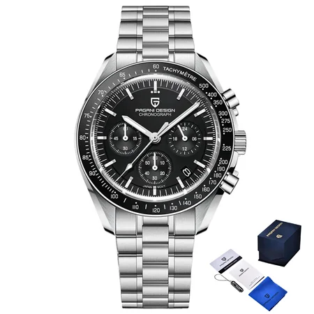 Наручные часы Pagani Design PD-1701 Silver/Black