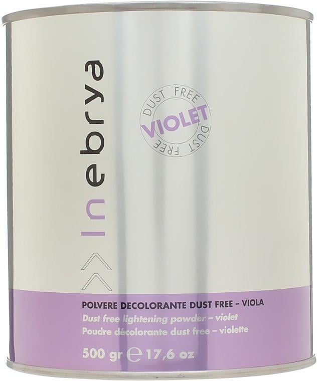 Пудра осветляющая без пыли Inebrya Bleaching Powder Violet Фиолетовый 500 г