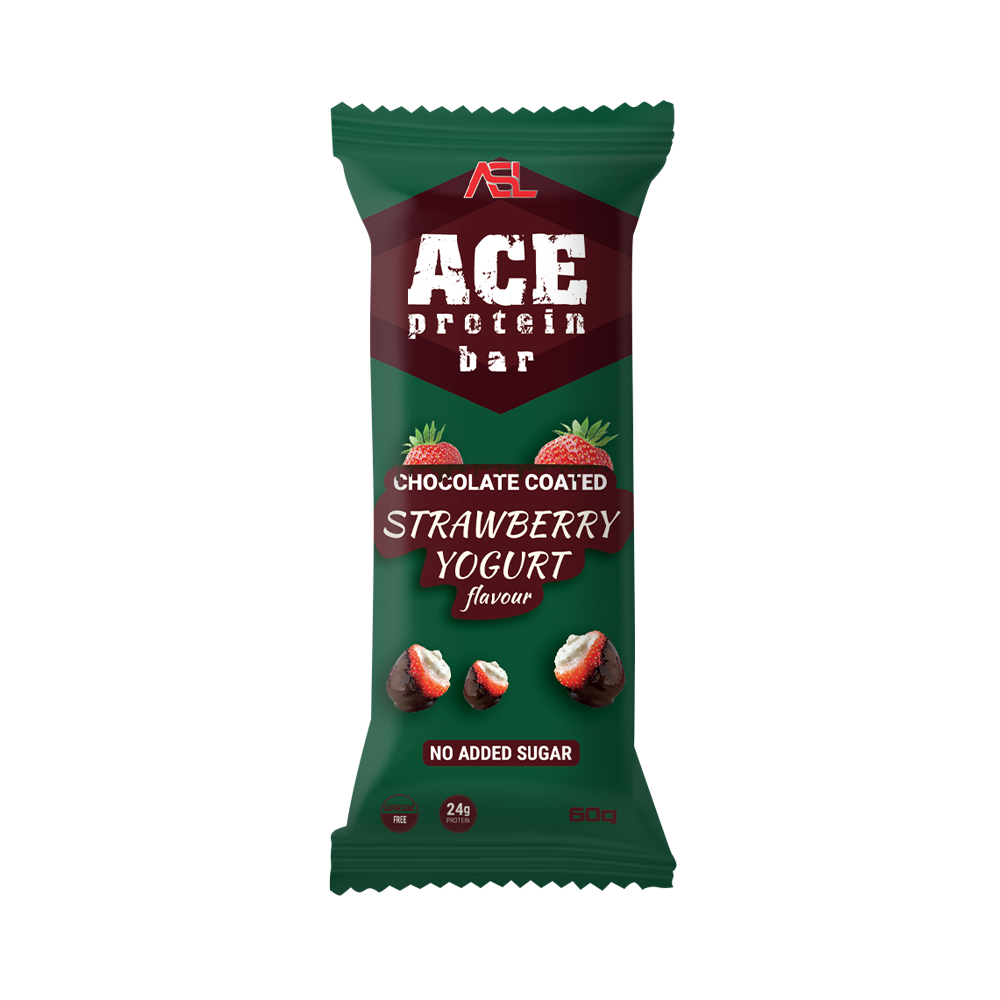 Батончик спортивный Ace Protein Bar Strawberry yogurt 60 г