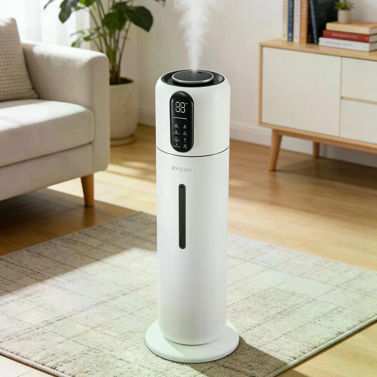 Умный увлажнитель воздуха Evoair STEAMIX8500 Wi-Fi управление 8,5 л производительность увлажнения 300 мл/час