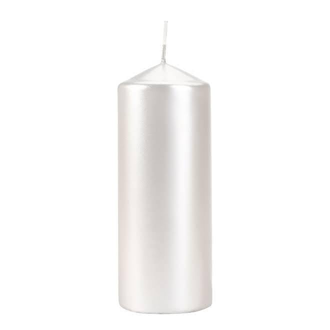 Свечка цилиндр Bispol 6х15 см Жемчужный (27584) - фото 1 Свечка цилиндр Bispol 6х15 см Жемчужный (27584) - фото 1